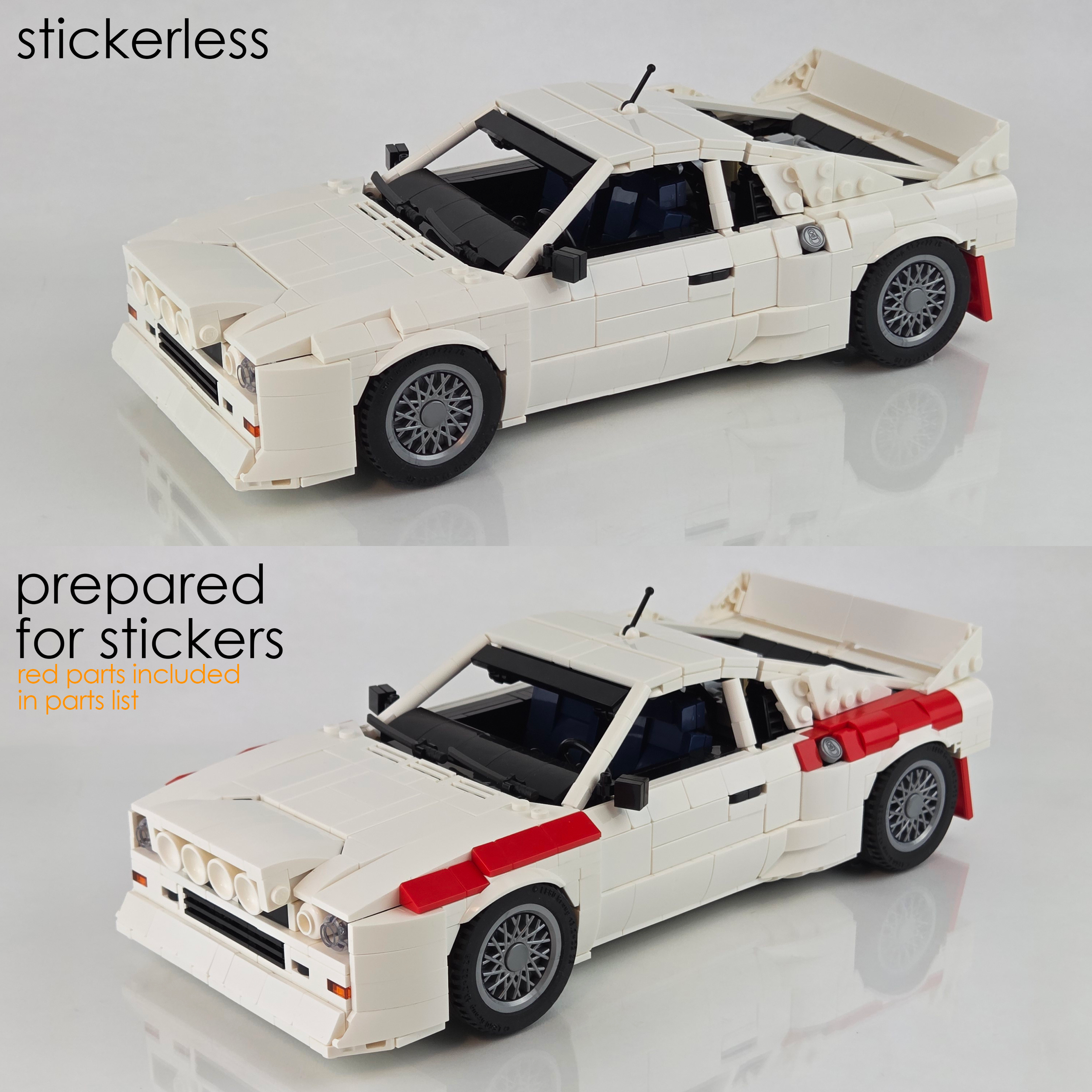 752)Lancia 037 別売りパーツ3種付き